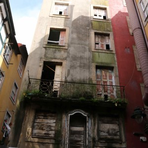 Derelict Building Porto, Porto, Portugal