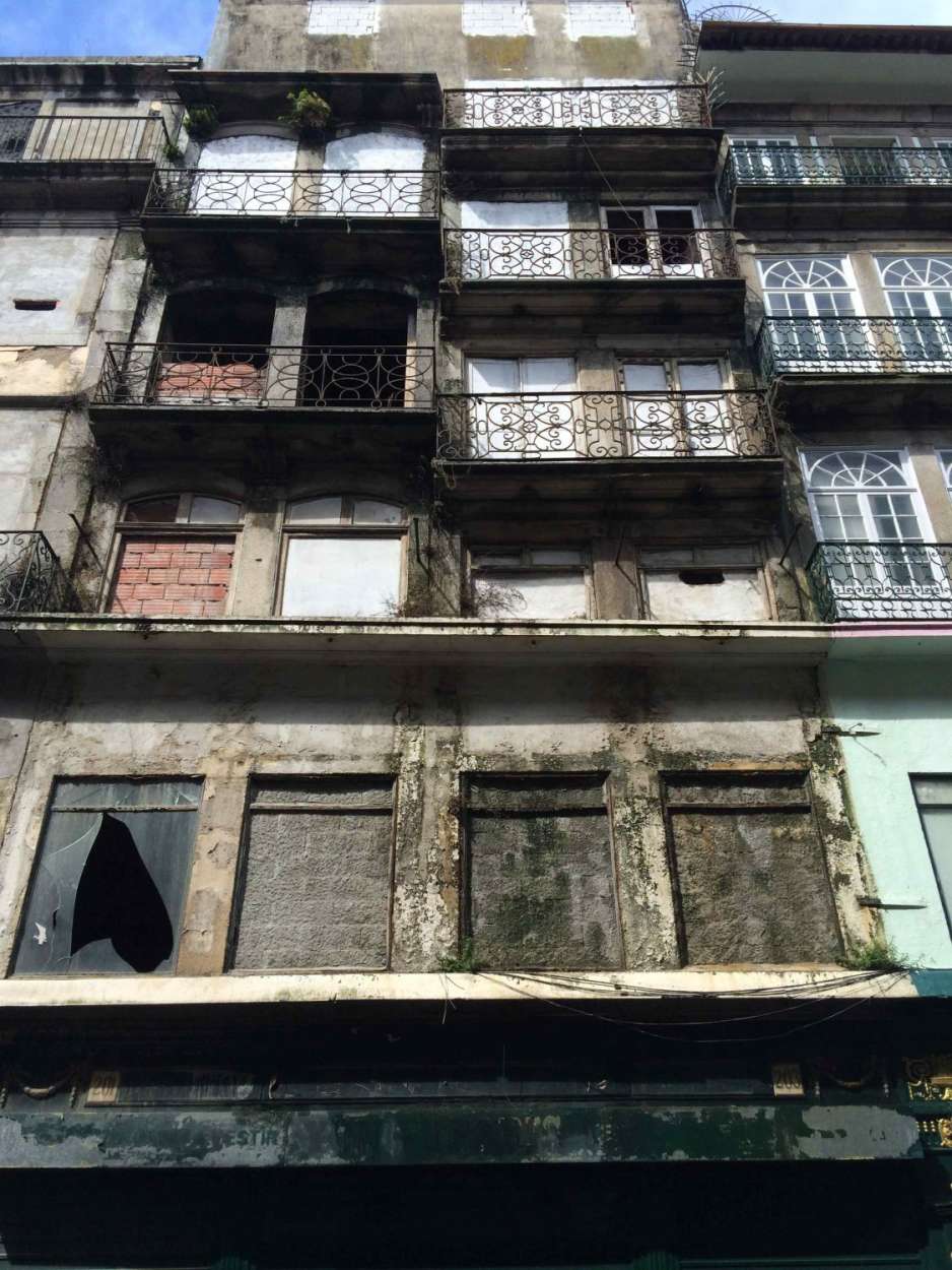 Derelict Building Porto, Porto, Portugal
